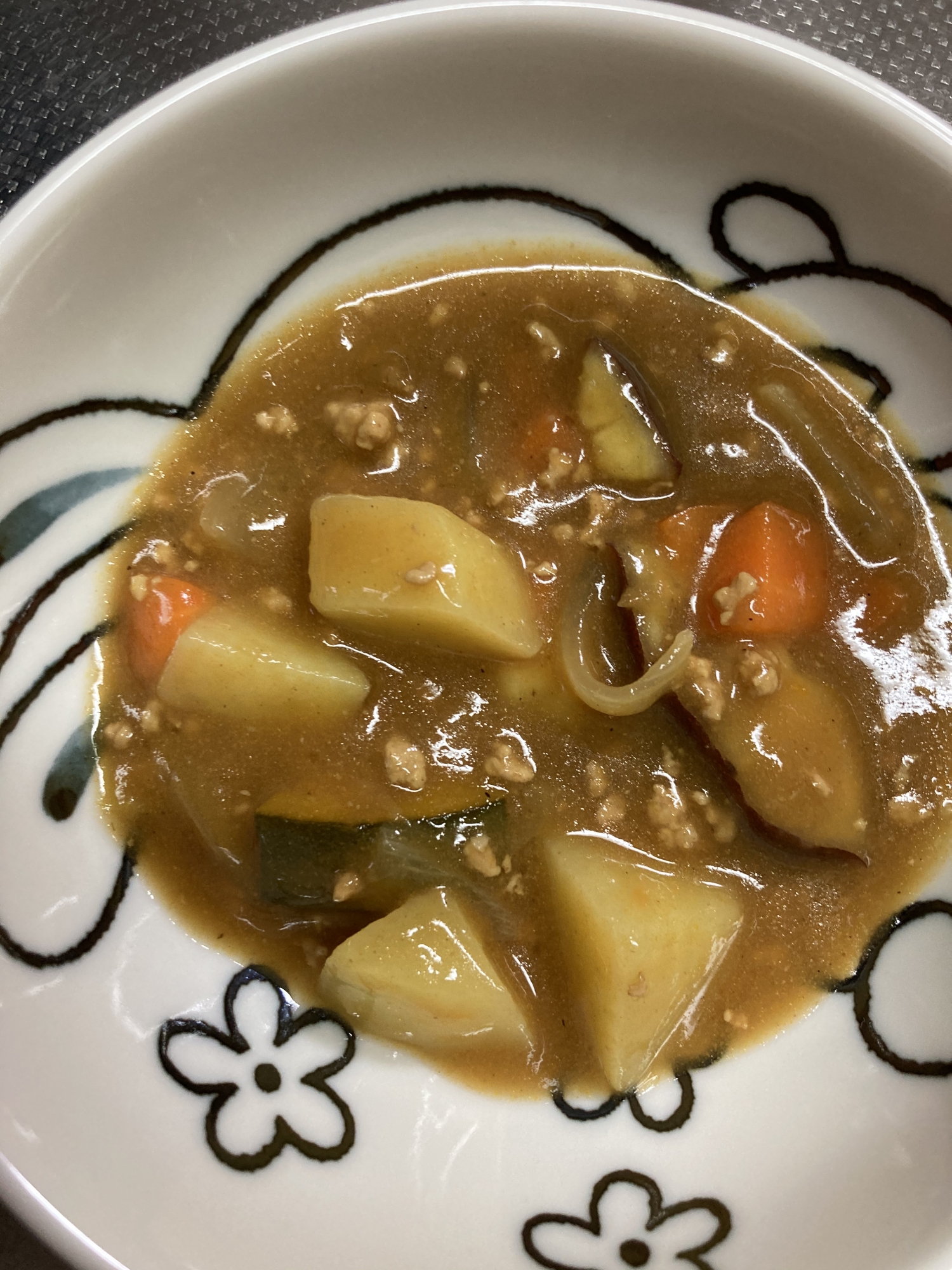 かぼちゃとさつまいものカレー