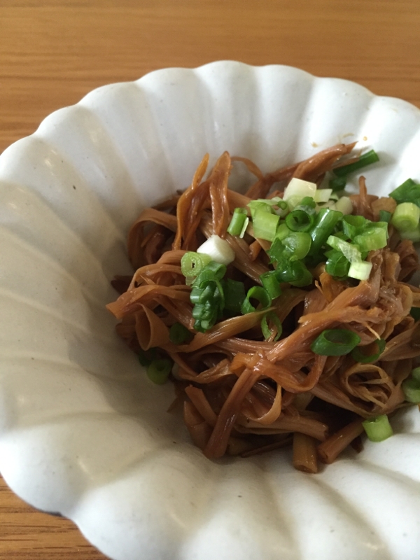 薬膳 金針菜のメンマ風