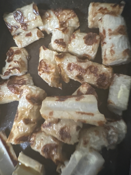5分でできるお弁当おかず！　ちくわのマヨネーズ炒め