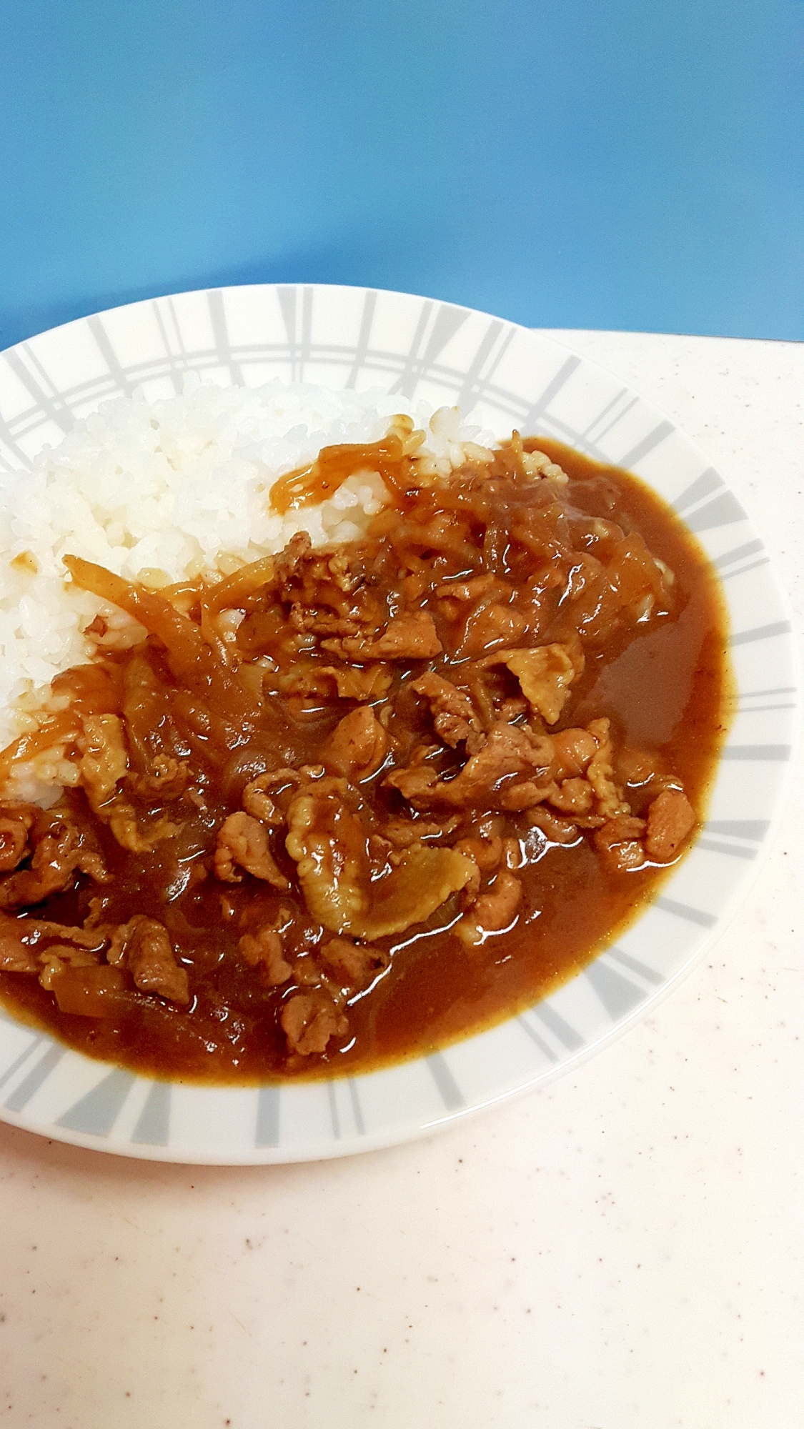 苦みとコクにこだわった(^^)簡単カレーライス♪