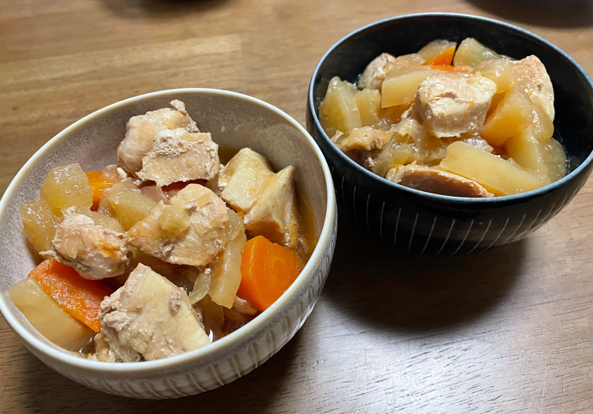 クッキングプロで鶏肉と野菜の煮物【圧力鍋】