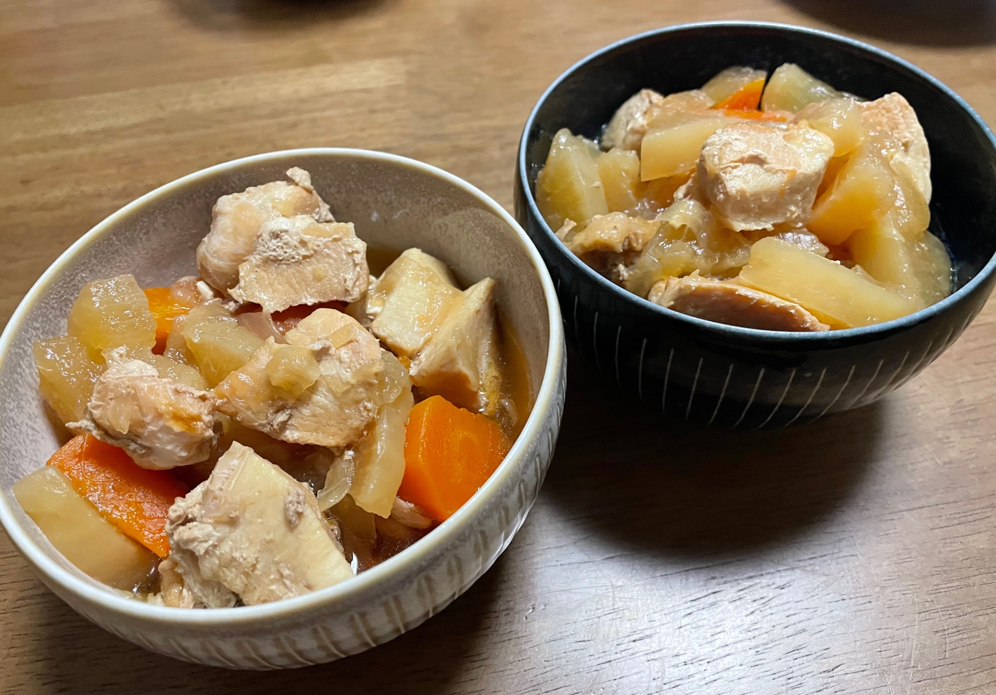 クッキングプロで鶏肉と野菜の煮物【圧力鍋】 レシピ・作り方 by 