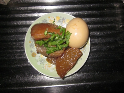 圧力鍋でほろほろ豚の角煮