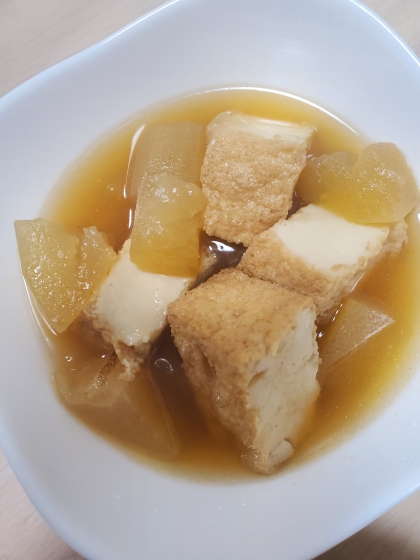 とろうまがやみつき♡冬瓜と厚揚げのうま煮