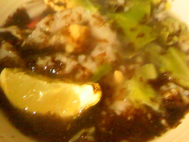 巻き寿司キャベツ国産レモンスープ