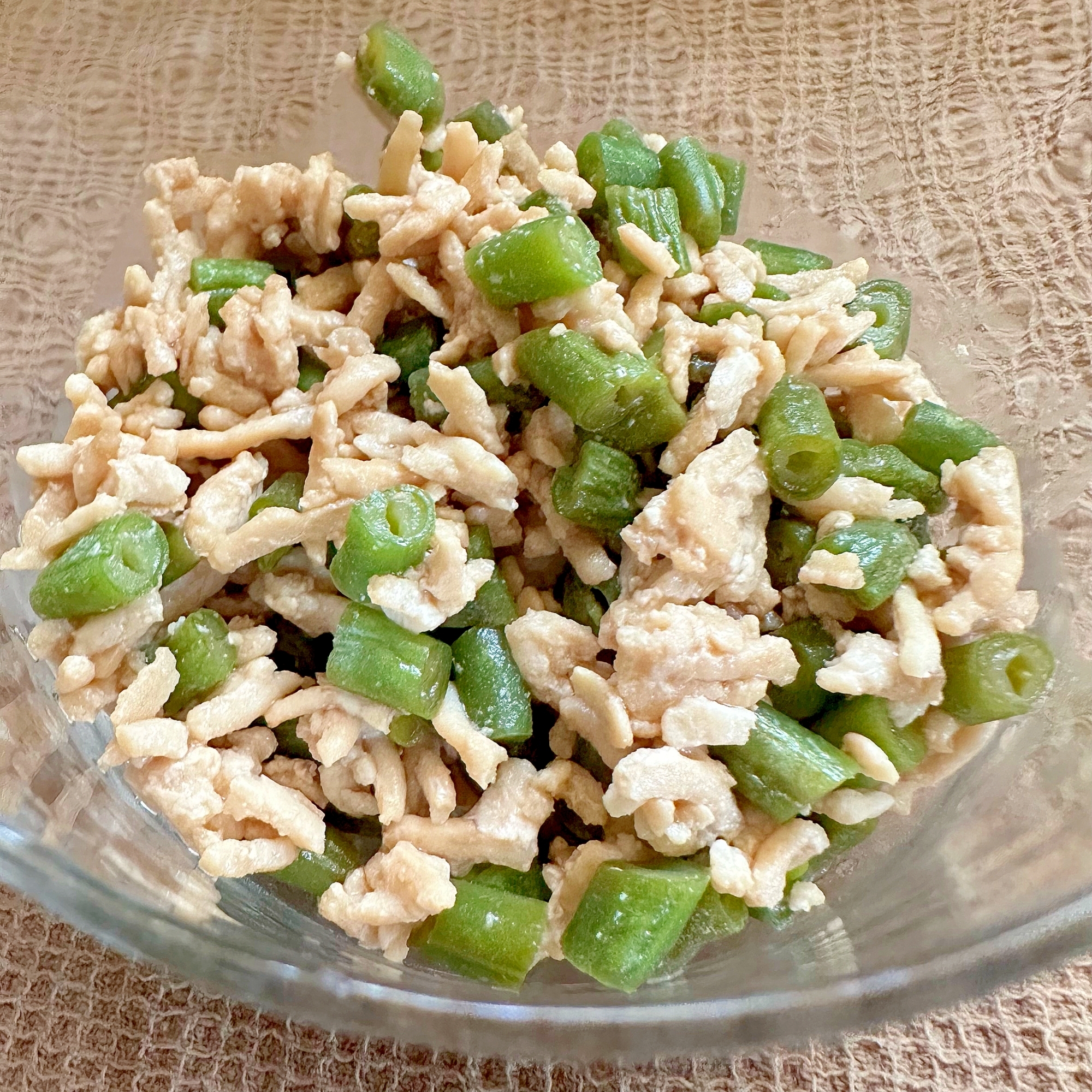 ポン酢でさっぱり！鶏そぼろꔛꕤ