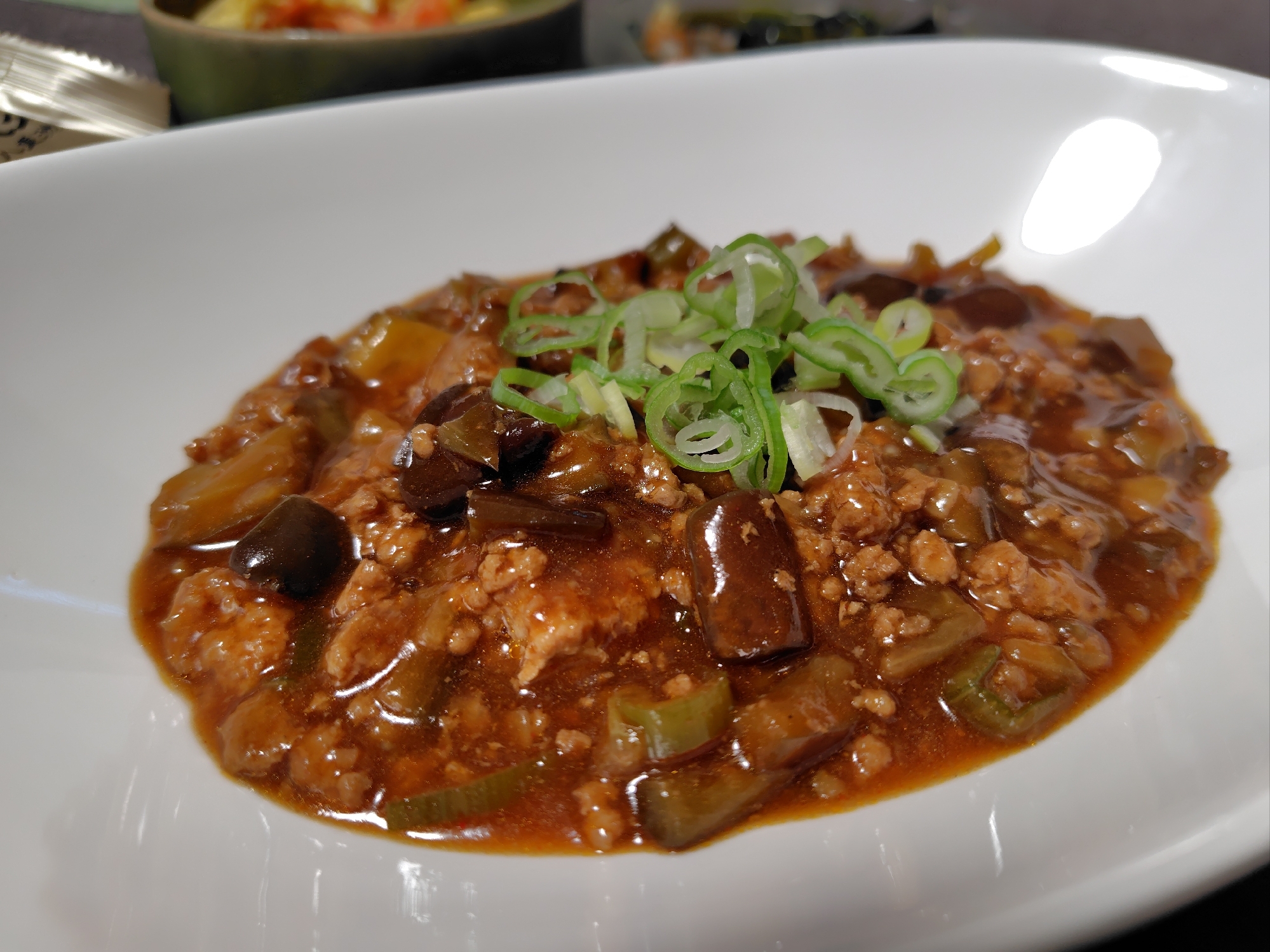 食べやすい麻婆茄子