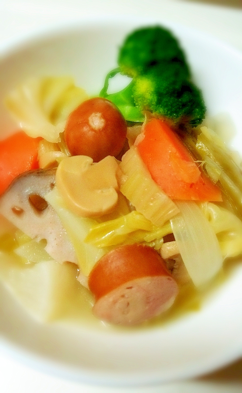 残り野菜でお片付けポトフ レシピ 作り方 By K5b4 楽天レシピ