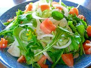春野菜いっぱいのサラダ