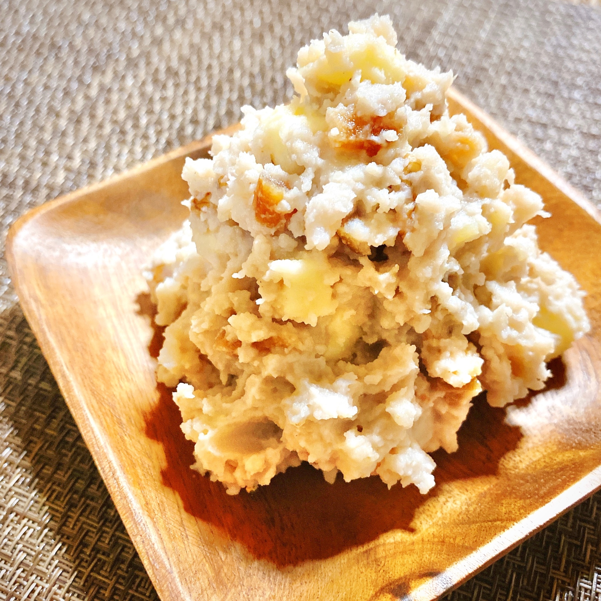 奈良漬とチーズのクリーミーポテサラ(奈良グルメ)