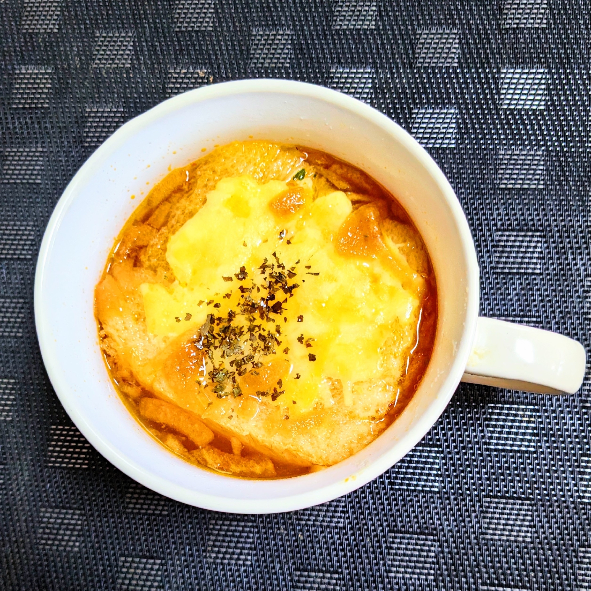 カレーオニオングラタンスープ