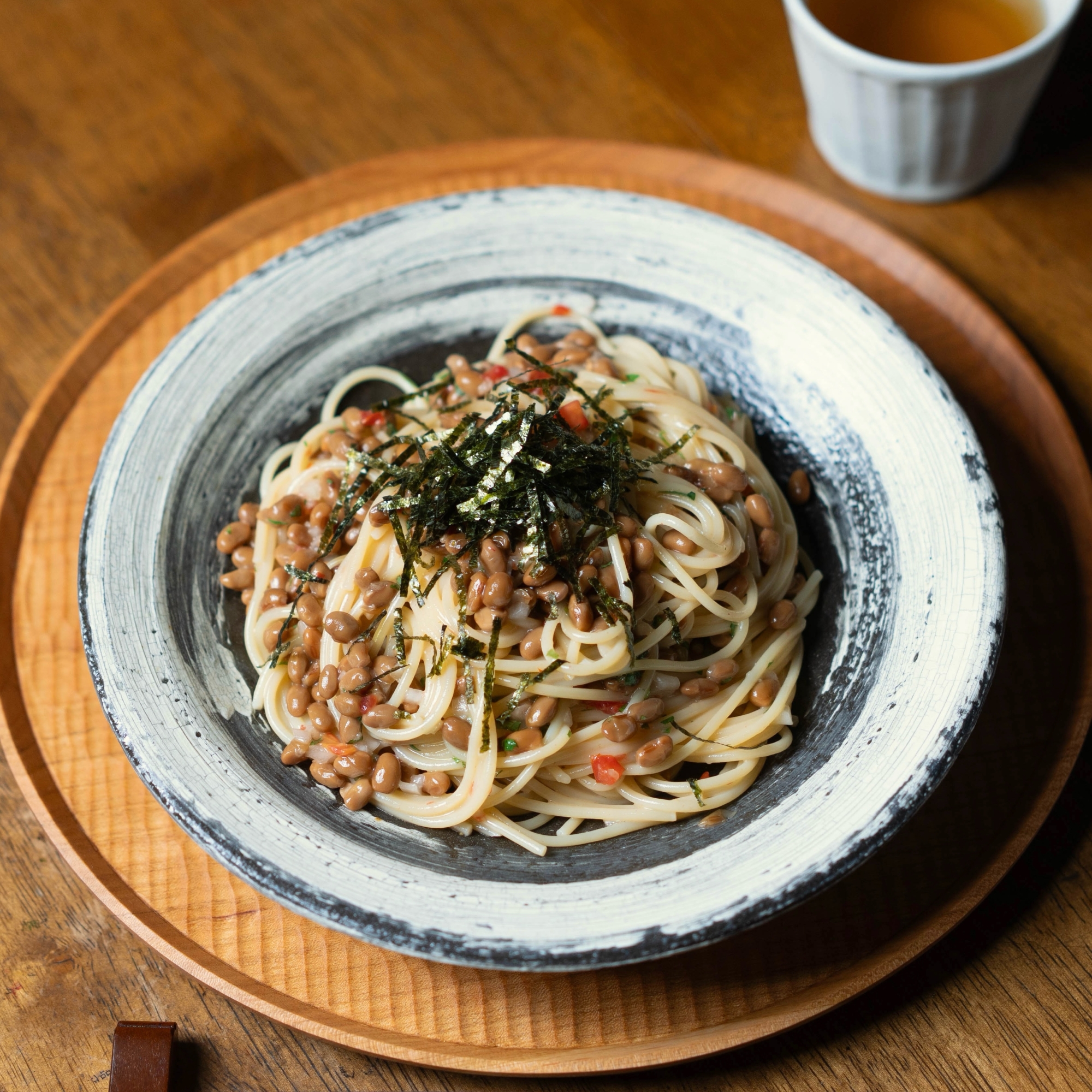 納豆スパゲッティ【和食・主食】