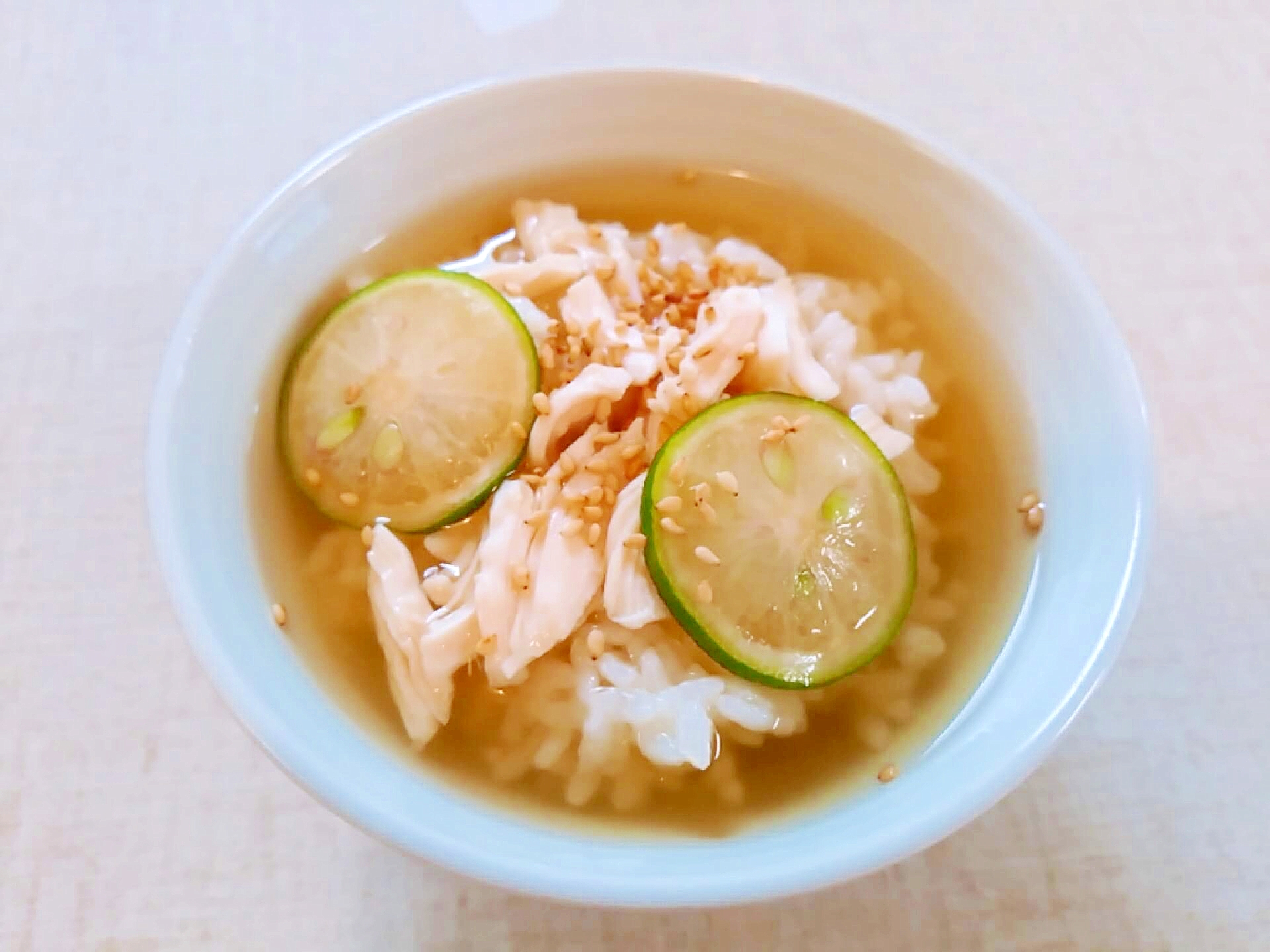 ささみすだち茶漬け