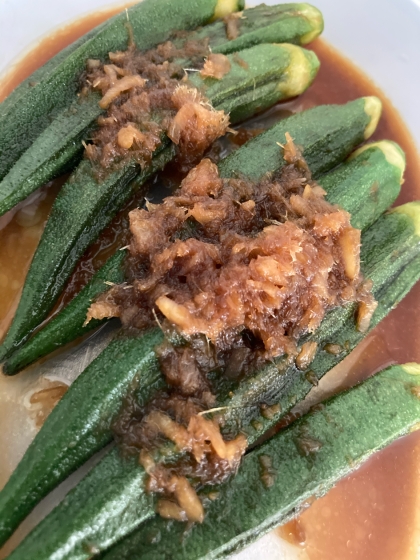 簡単でとっても美味しいです^^
いつもオクラを茹でてばかりだったので、新しい食べ方の発見になりました！ありがとうございました〜