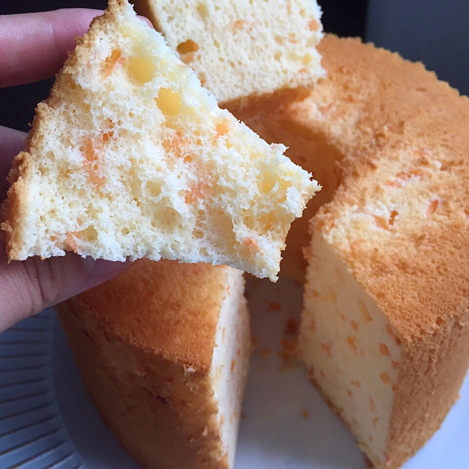 ふわふわしっとり 蜂蜜とグレープフルーツのシフォン レシピ 作り方 By ひかりママ 楽天レシピ