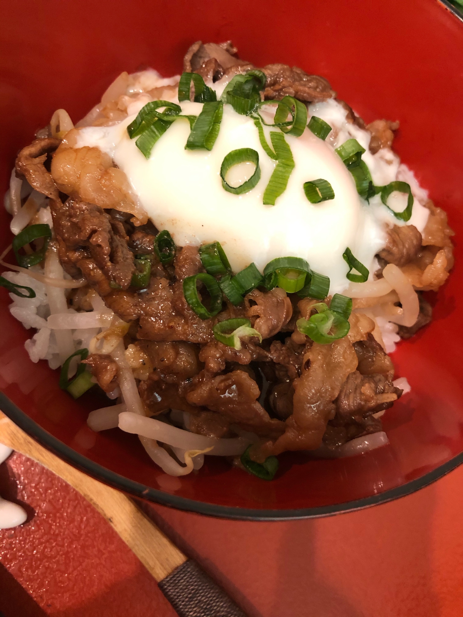 温玉のせ焼肉丼