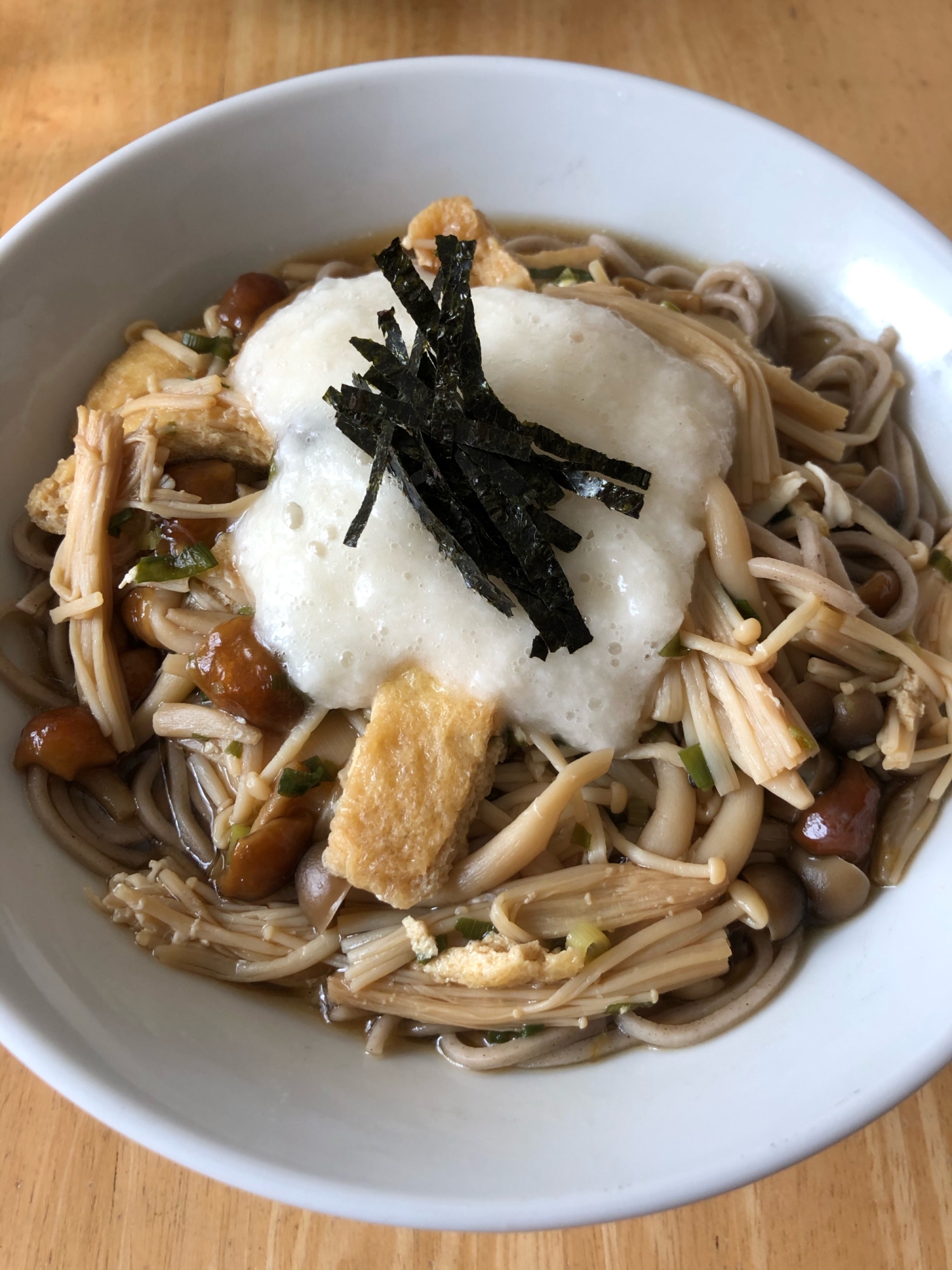 きのことろろ蕎麦 レシピ 作り方 By あさクル 楽天レシピ
