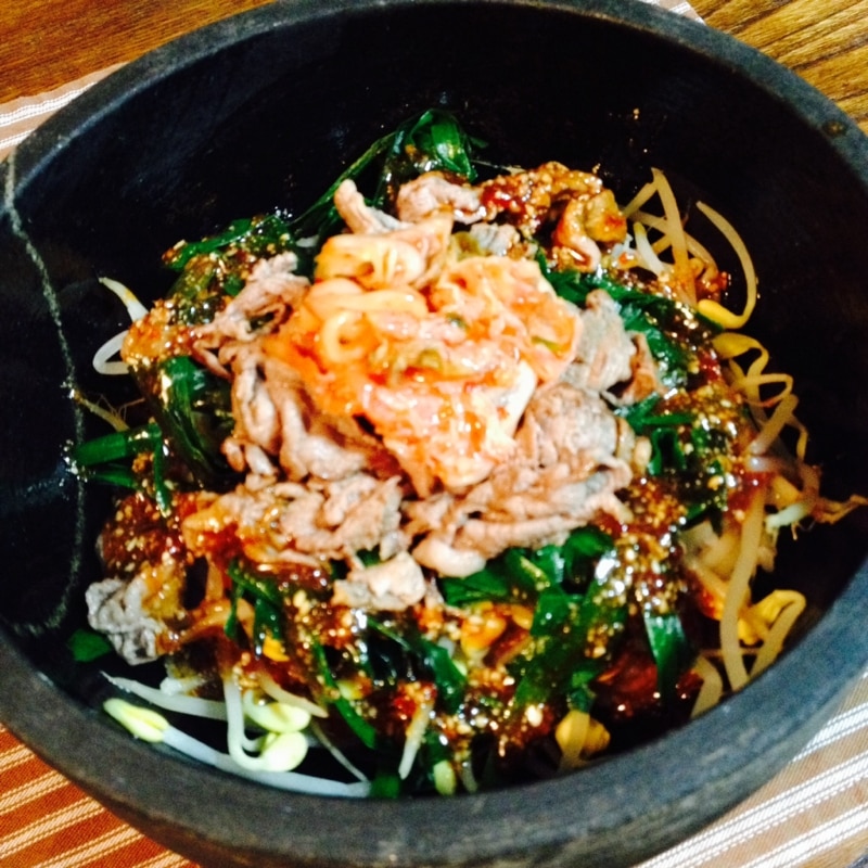 簡単すぎる石焼ビビンバ☆ レシピ・作り方 by marochan＊ - 楽天レシピ