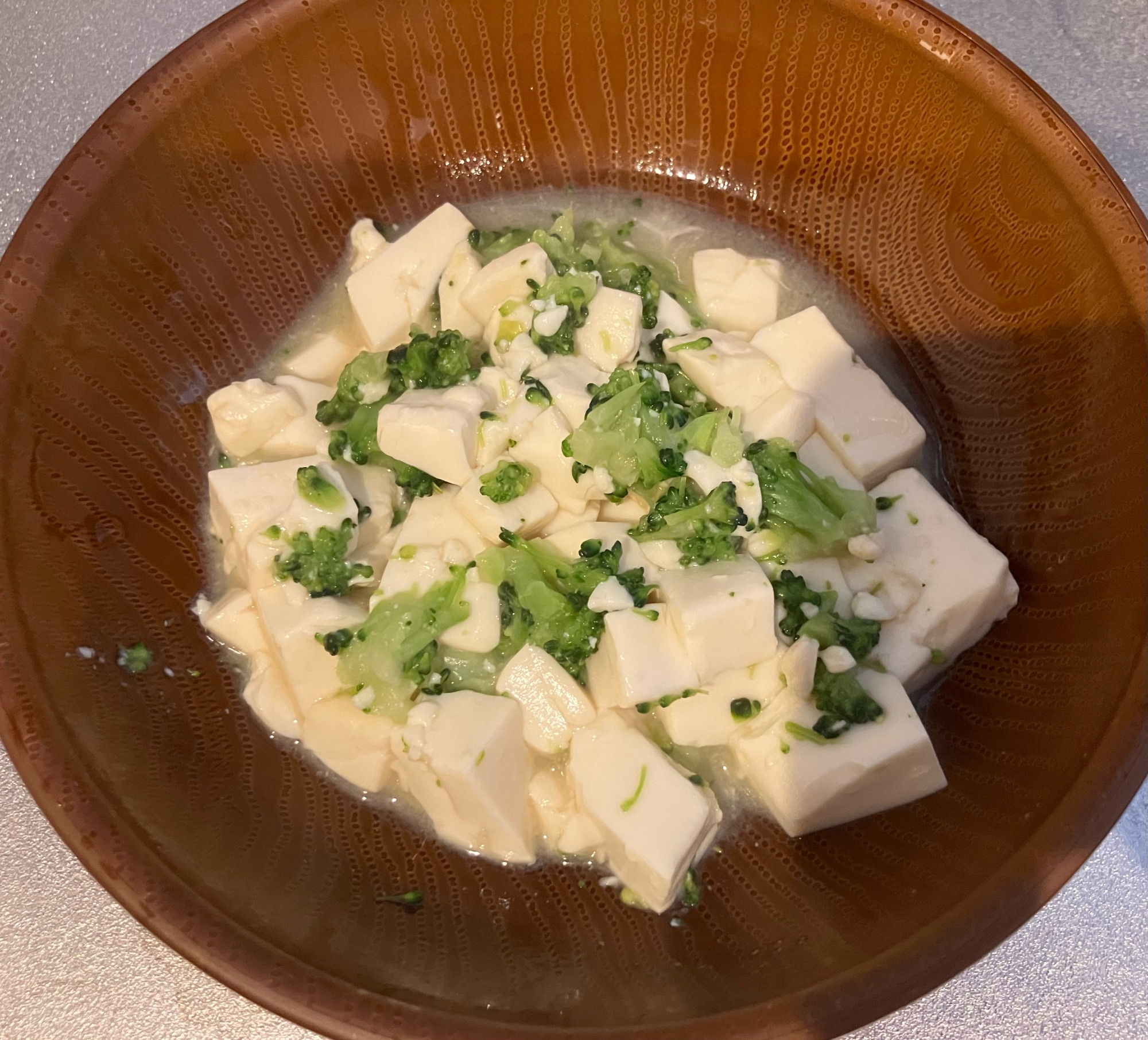 【離乳食】豆腐とブロッコリーの味噌煮