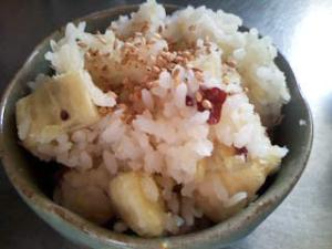 簡単♪　わが家のさつま芋ご飯