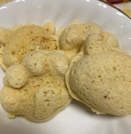 糖質制限★粉不使用★ヨーグルトおからレンジケーキ♡