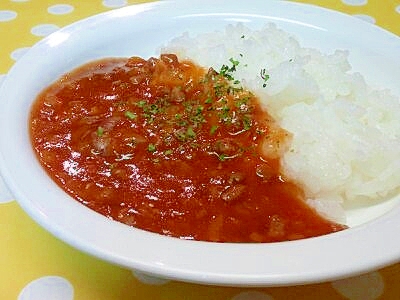 離乳食 牛ミンチ トマトソースのハヤシライス風 レシピ 作り方 By 不二子ちゃん２号 楽天レシピ