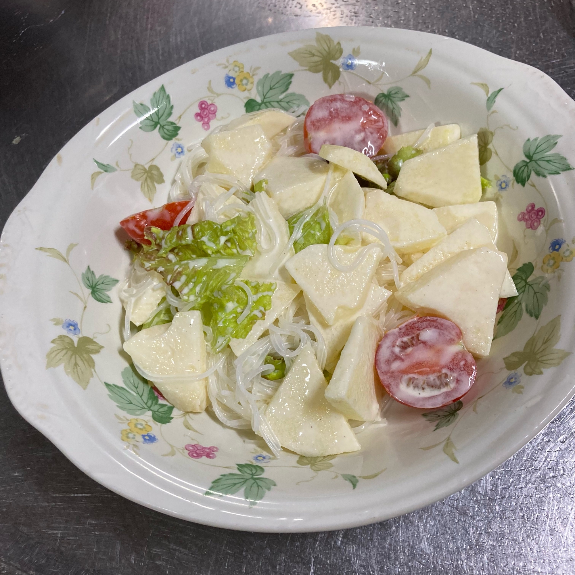 りんご入り春雨サラダ　マヨーグルト味