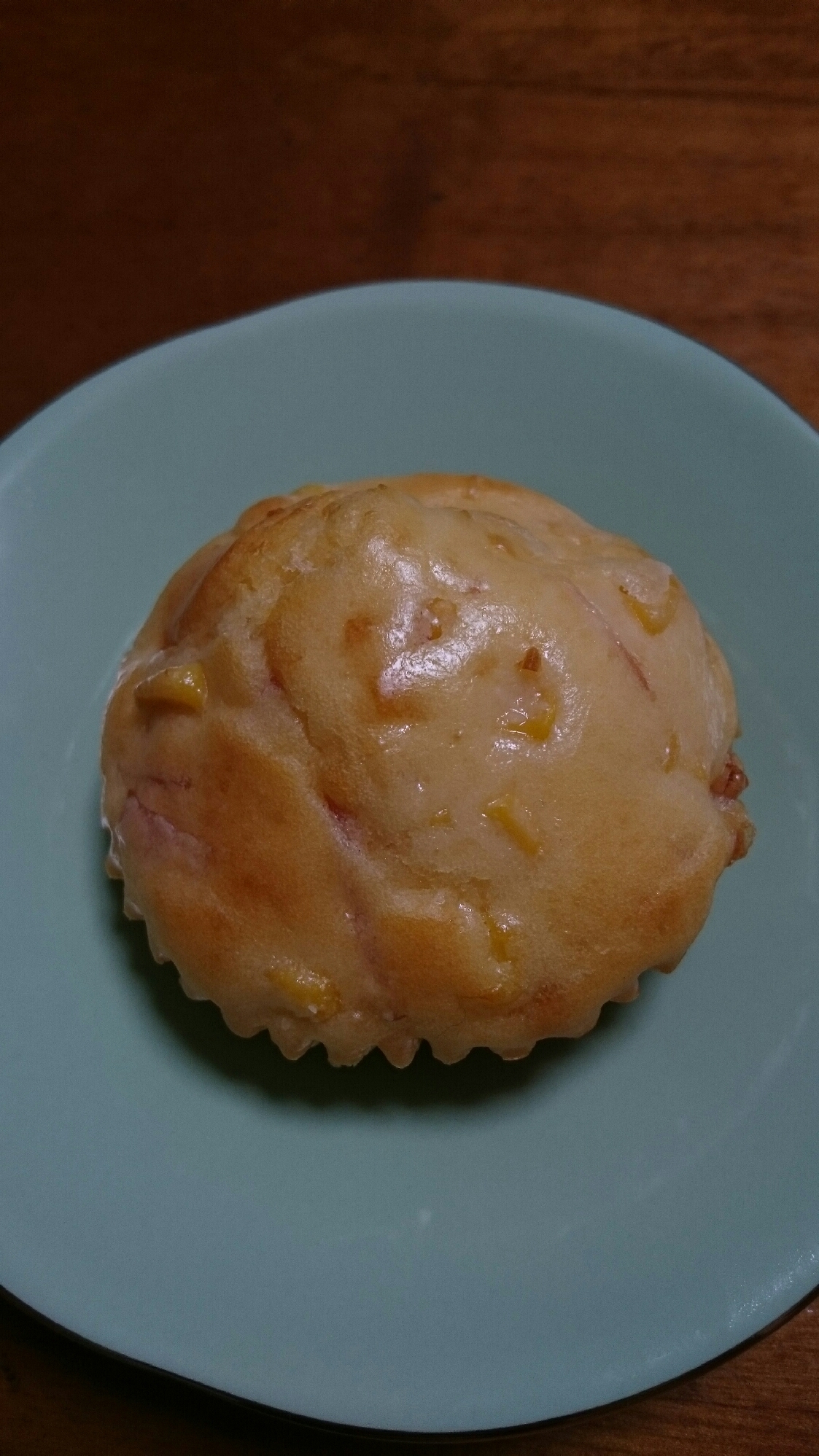 ベーコンとチーズとコーンのマフィン