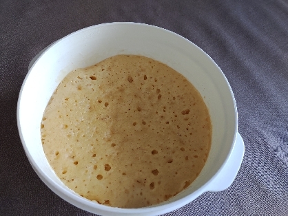 生おからのレンジ蒸しパン