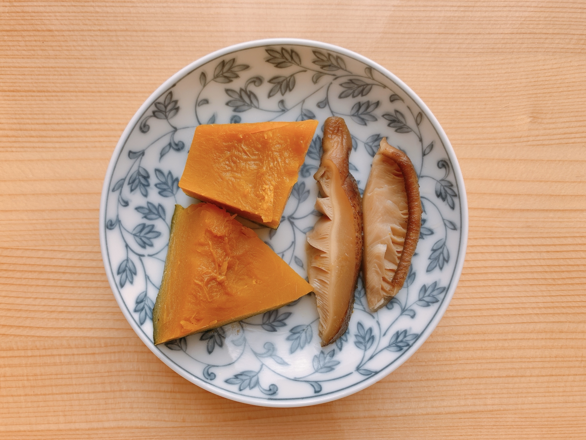 かぼちゃと椎茸の煮物