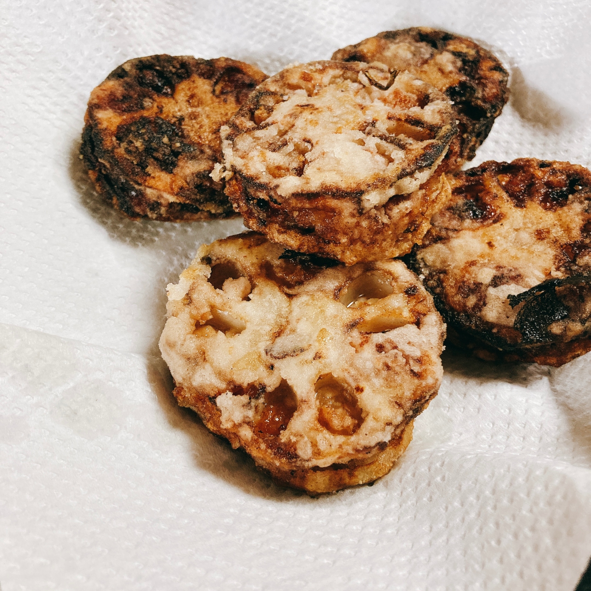 この食感が食べたくて！れんこんのハサミ揚げ