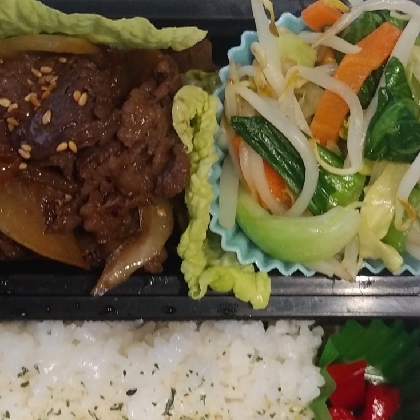 レンジで簡単♪チンゲン菜のナムル