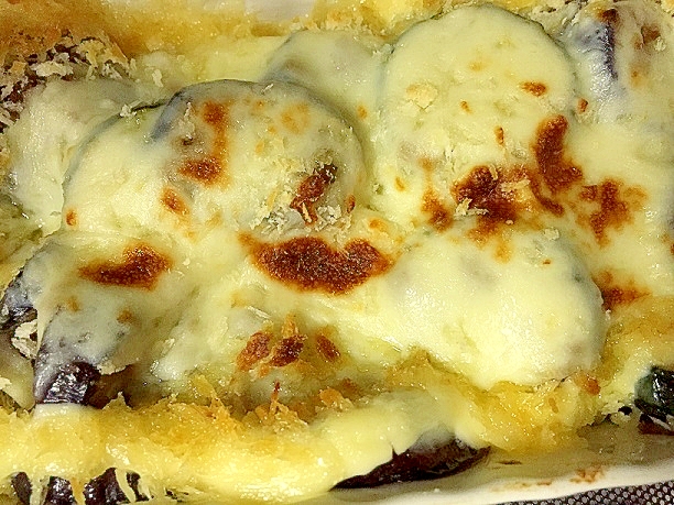 茄子とズッキーニのモッツァレラチーズ焼き