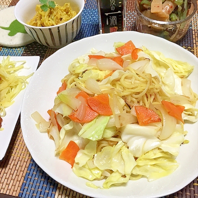 魚醤でオトナの焼きそば…たぶん和風かと