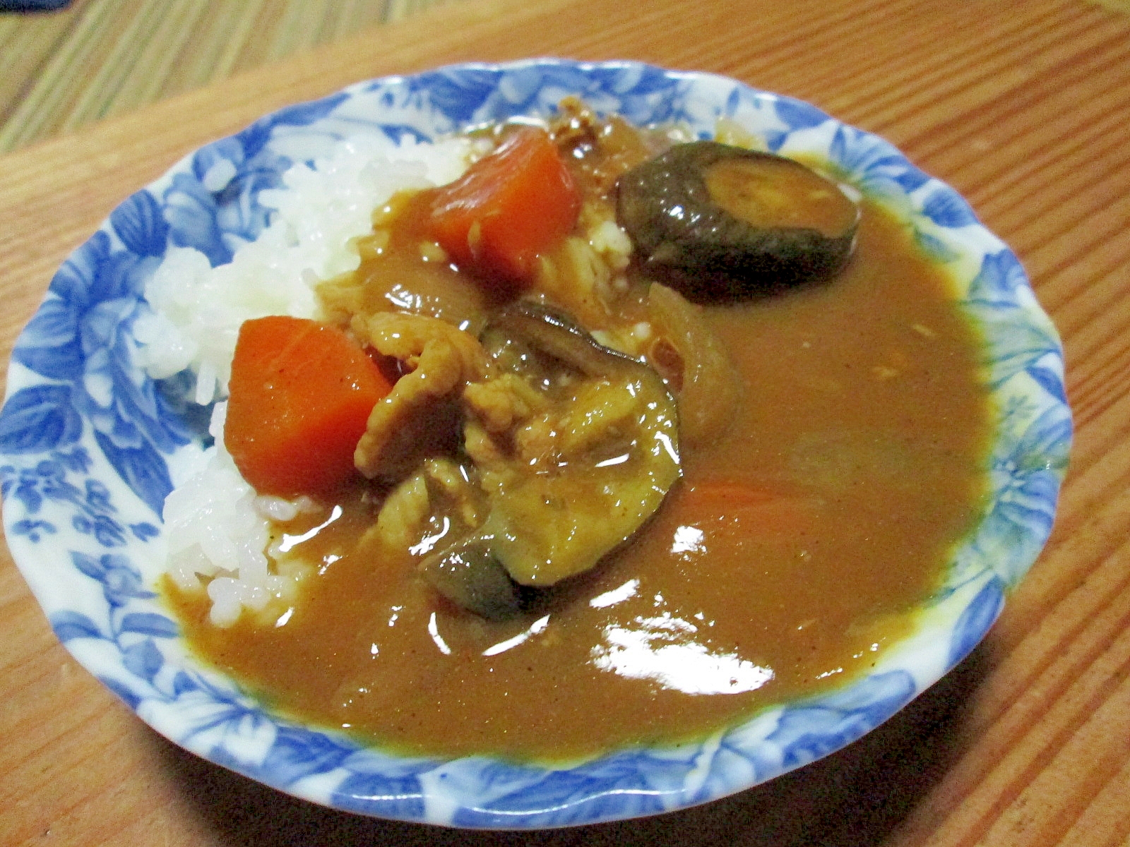 ナスが美味しい☆ナス入りカレー