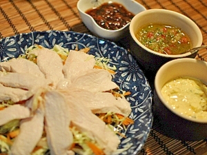 蒸し鶏を使った献立 楽天レシピ 蒸し鶏を使った献立 楽天レシピ