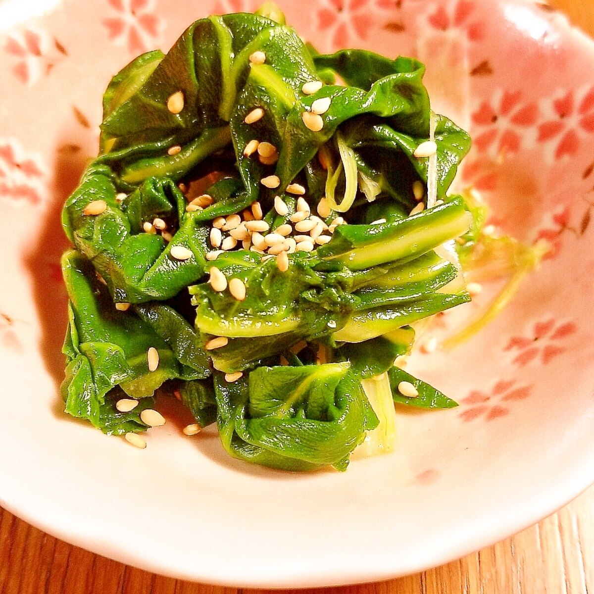 ふだん草の簡単和え物 レシピ 作り方 By ねここ25 楽天レシピ ふだん草の簡単和え物 レシピ 作り方 By ねここ25 楽天レシピ