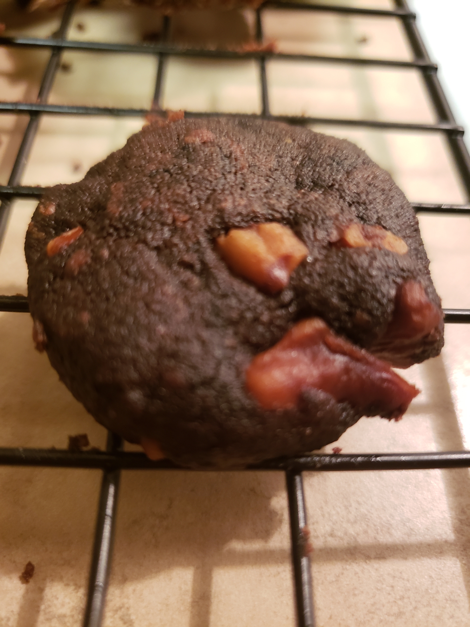 くるみのブラックココアクッキー