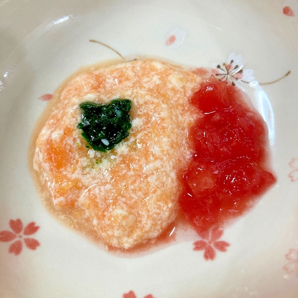 離乳食初期中期 人参と豆腐 ほうれん草とトマト添え レシピ 作り方 By 水玉模様 楽天レシピ 離乳食初期中期 人参と豆腐 ほうれん草とトマト添え レシピ 作り方 By 水玉模様 楽天レシピ