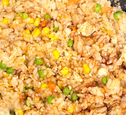 市販の冷凍チキンライスを美味しくする方法✧˖°