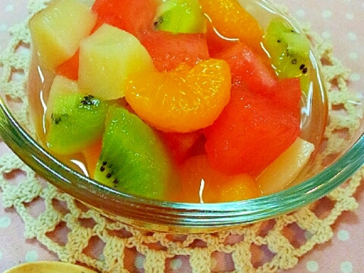 夏にぴったり カラフルな サイダーのフルーツポンチ レシピ 作り方 By ラズベリっち 楽天レシピ 夏にぴったり カラフルな サイダーのフルーツポンチ レシピ 作り方 By ラズベリっち 楽天レシピ