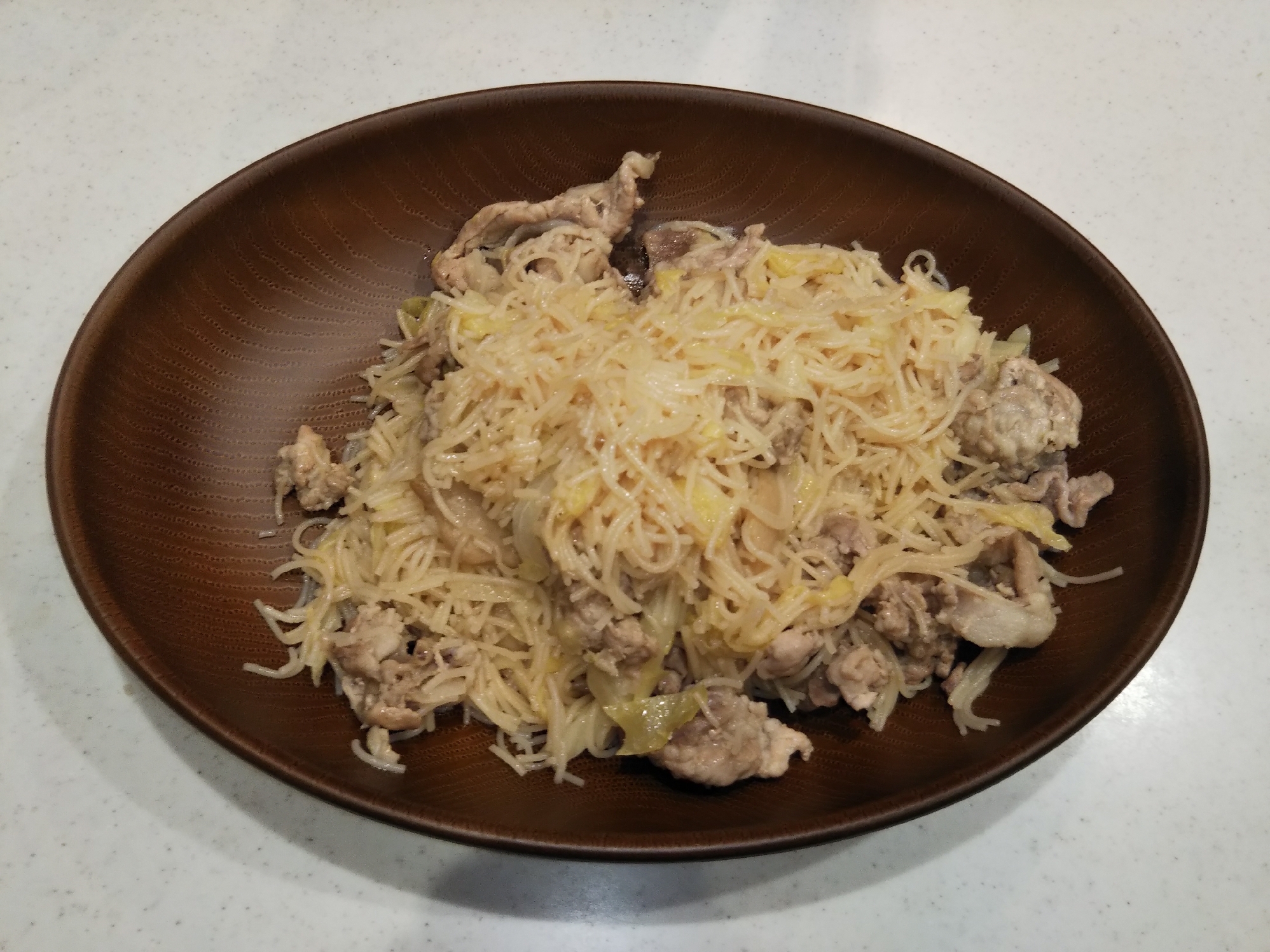 ホットクックで幼児食ビーフン