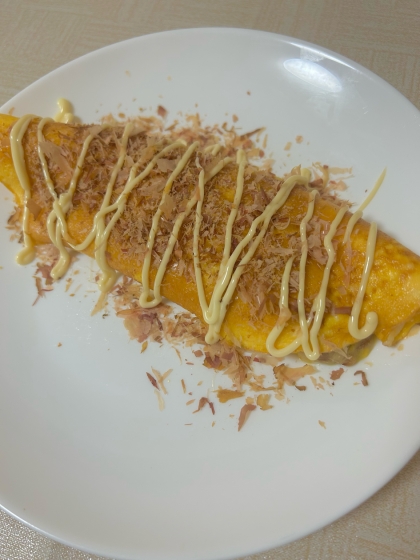 朝食に♡納豆チーズオムレツ