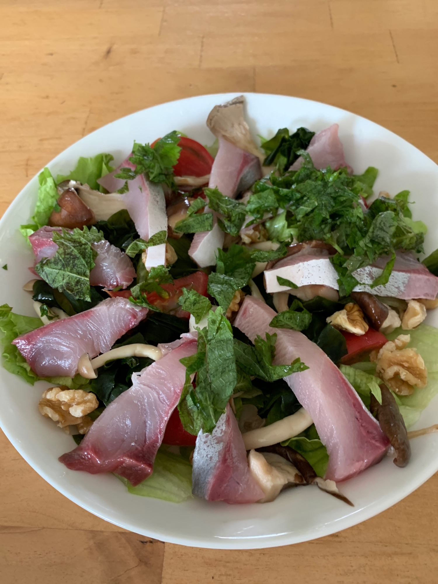 イナダの刺身 はサラダ仕立て レシピ 作り方 By けけり 楽天レシピ イナダの刺身 はサラダ仕立て レシピ 作り方 By けけり 楽天レシピ