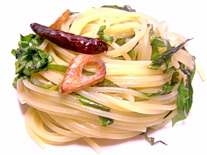 フレッシュバジルとペペロンチーノ レシピ 作り方 By Chi You 楽天レシピ