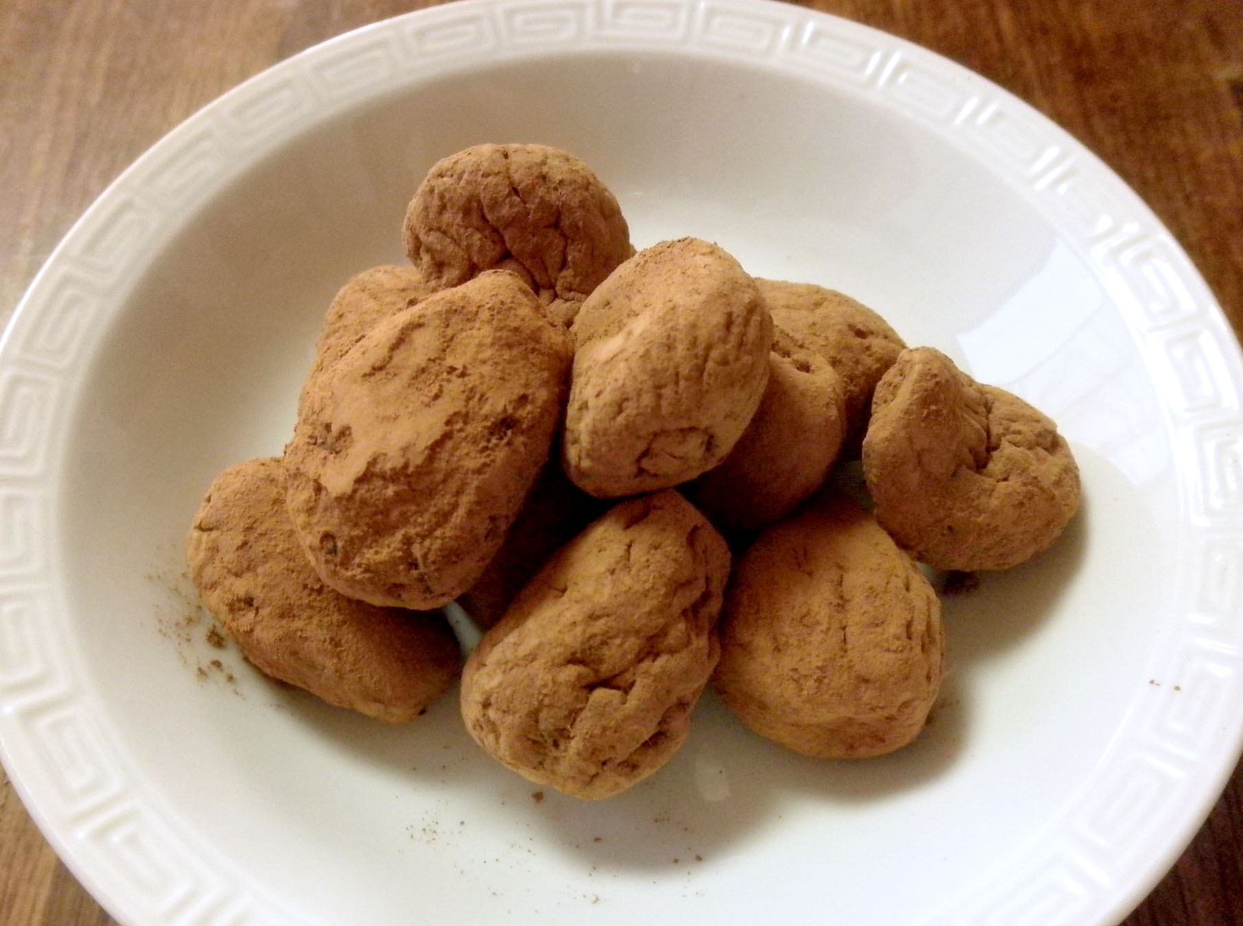ココアで作る、簡単おいしい、イチジクチョコ?