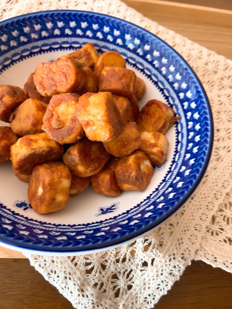 ちょ 簡単お菓子 きなこキャラメル麩菓子 レシピ 作り方 By Sakkuu 楽天レシピ