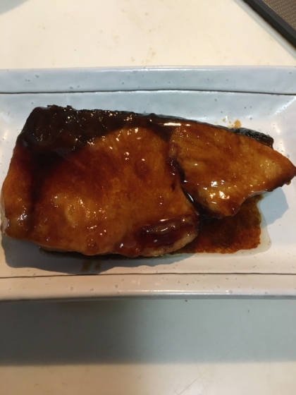 お店の味にな～れ☆ブリの照り焼き