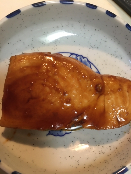 まかじきの照り焼き