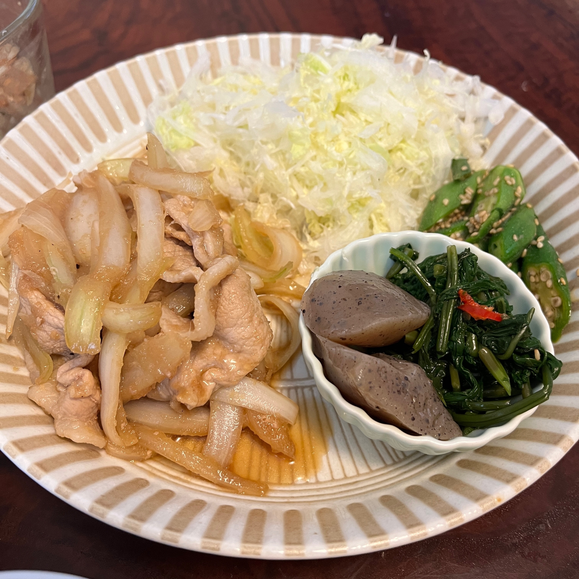 タレが決め手!本格派の生姜焼き